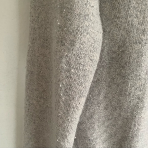 Women's Nordstrom Signature Cashmere Sweater Gray Size M - Picture 5 of 5